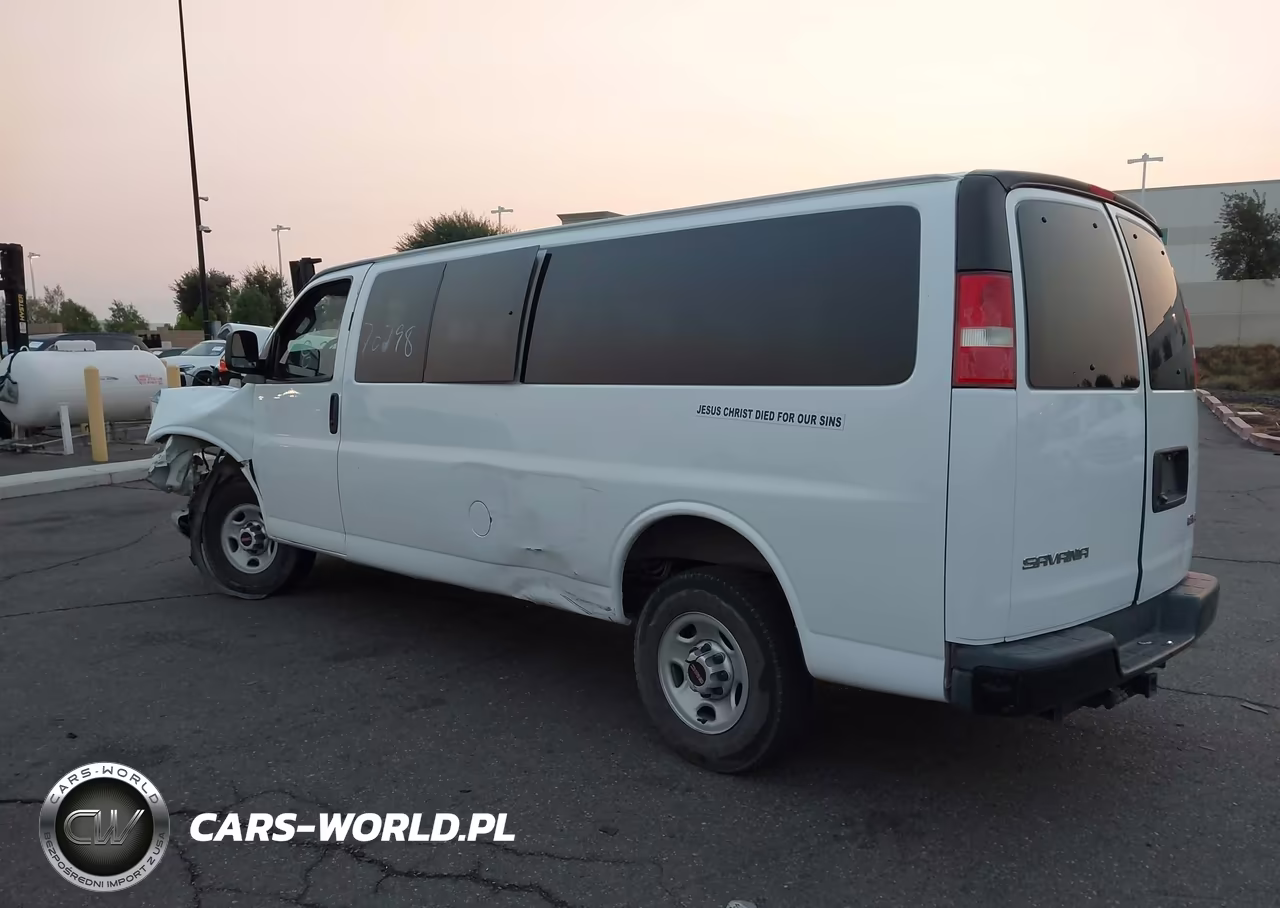2017 GMC Savana 3500 Ls VIN:1GJZ7NFF9H1151171 - 3