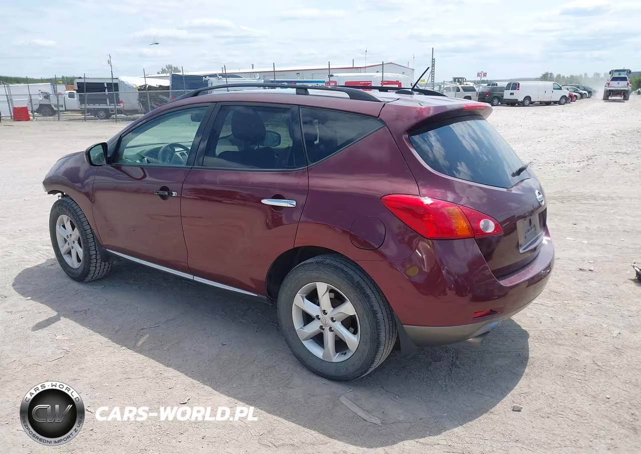 2009 Nissan Murano Sl VIN:JN8AZ18U89W028828 - 3