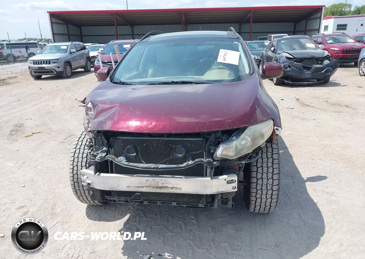 2009 Nissan Murano Sl VIN:JN8AZ18U89W028828 - 6