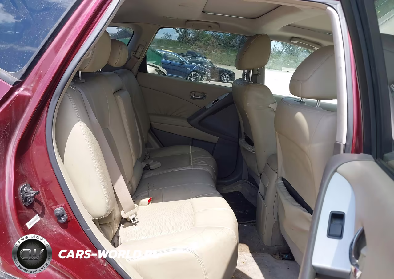 2009 Nissan Murano Sl VIN:JN8AZ18U89W028828 - 8