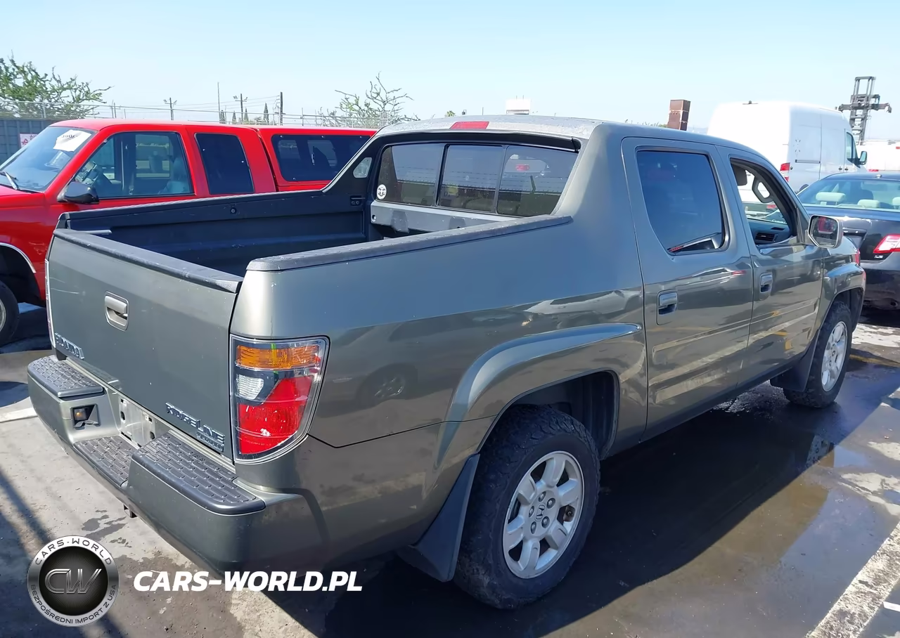 2007 Honda Ridgeline Rtl VIN:2HJYK16517H542084 - 4