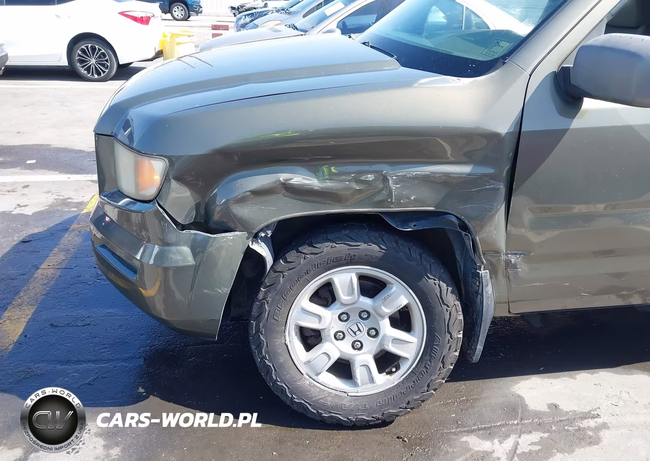 2007 Honda Ridgeline Rtl VIN:2HJYK16517H542084 - 6