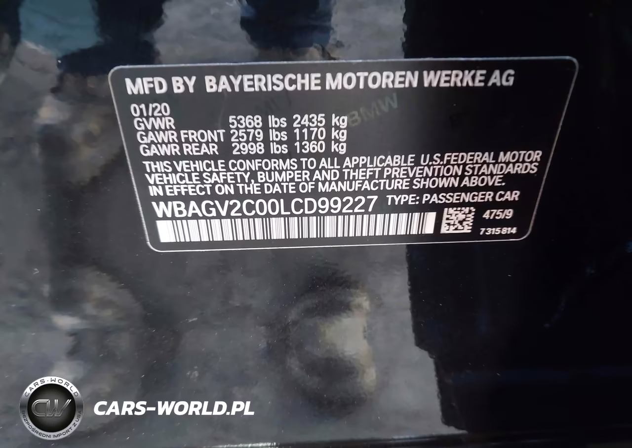 2020 BMW 840I Gran Coupe VIN:WBAGV2C00LCD99227 - 9