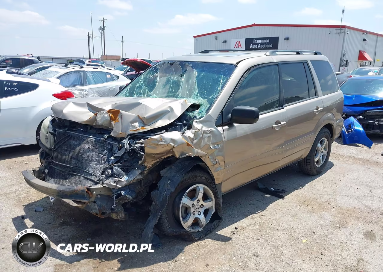 2006 Honda Pilot Ex-L VIN:5FNYF28696B017475 - 2