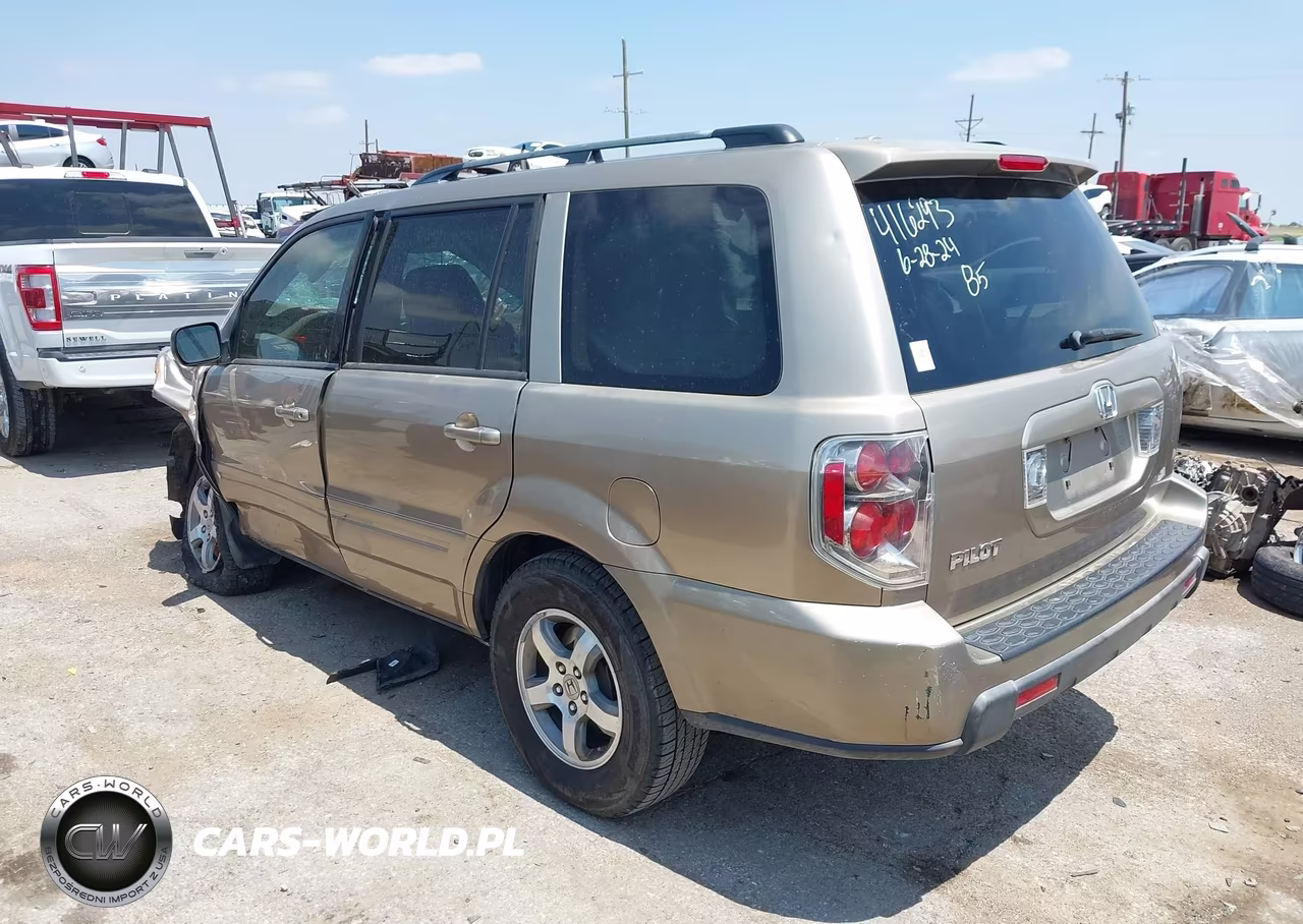 2006 Honda Pilot Ex-L VIN:5FNYF28696B017475 - 3