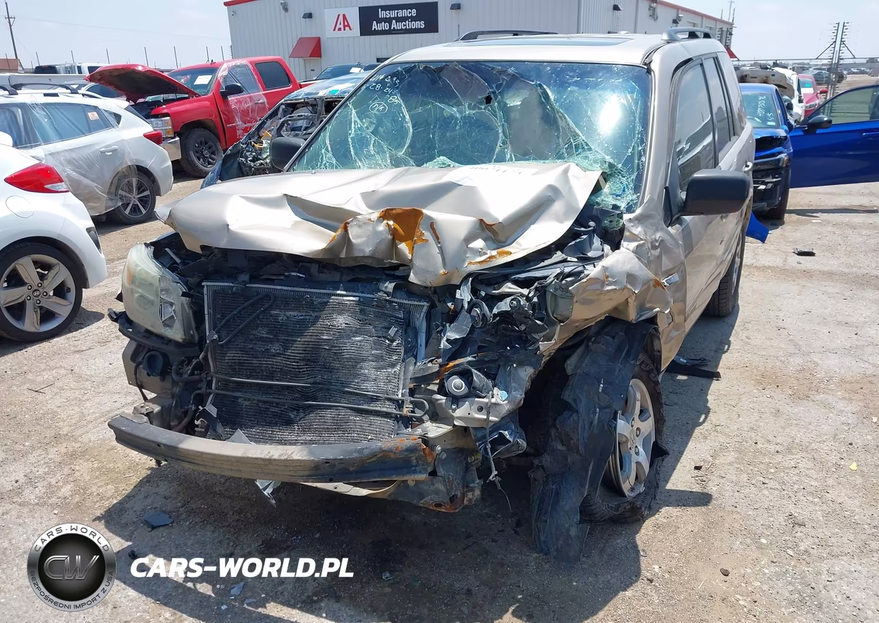 2006 Honda Pilot Ex-L VIN:5FNYF28696B017475 - 6