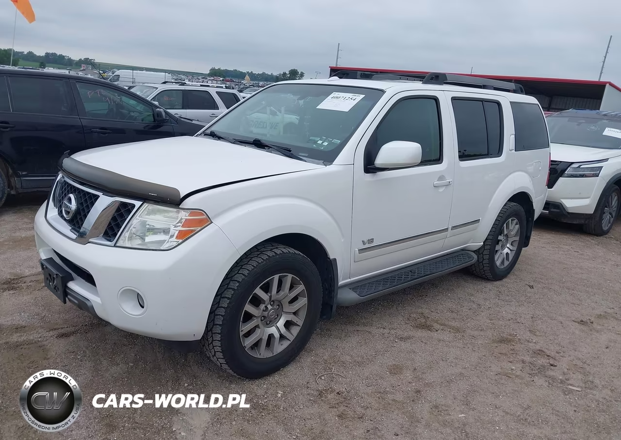 2008 Nissan Pathfinder Le V8 VIN:5N1BR18B08C624333 - 2