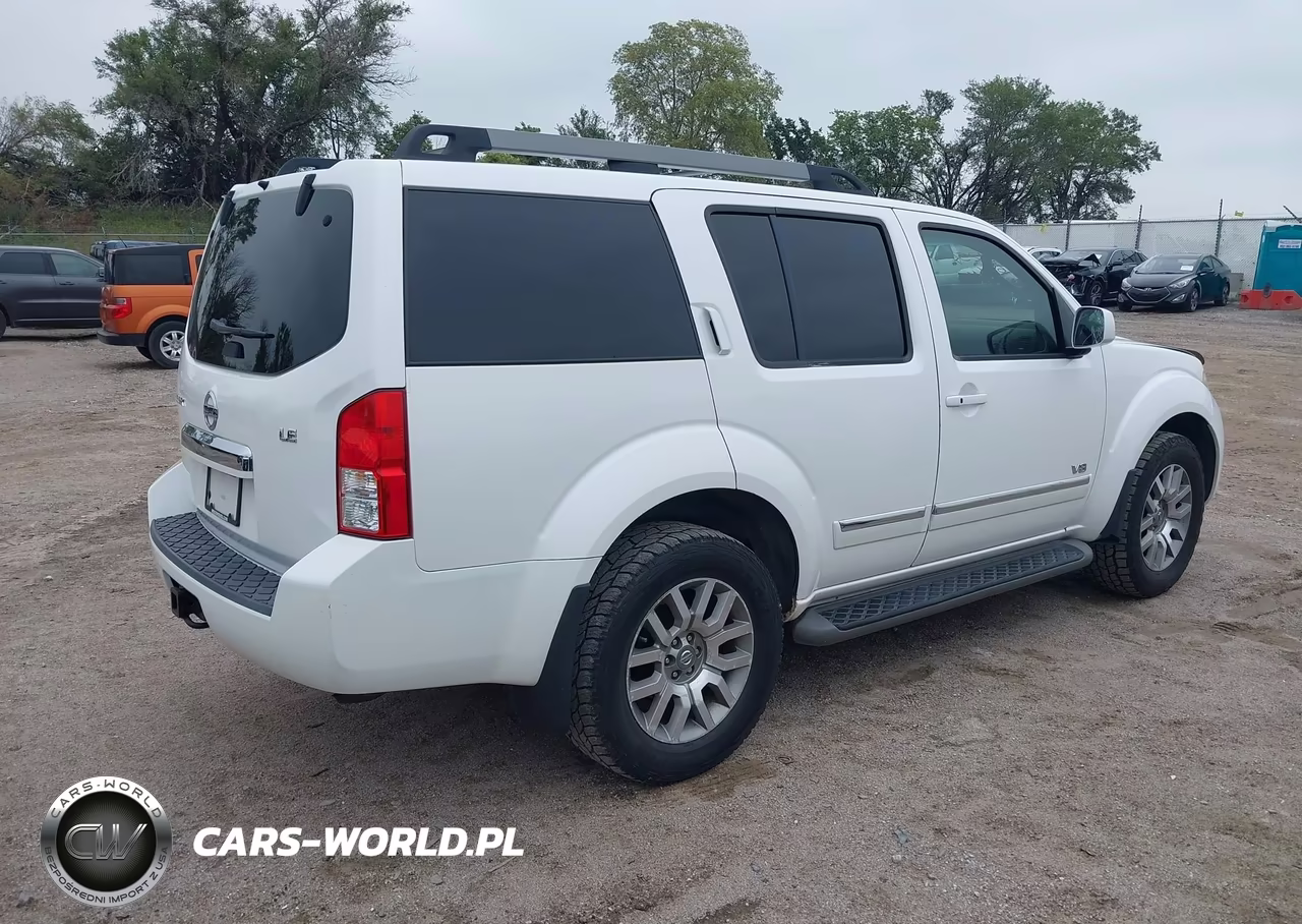 2008 Nissan Pathfinder Le V8 VIN:5N1BR18B08C624333 - 4