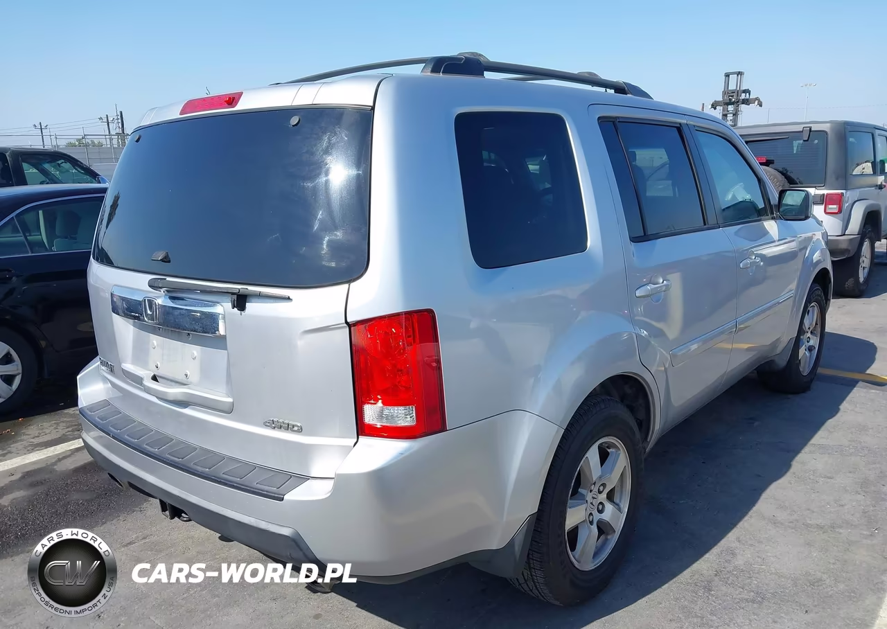 2010 Honda Pilot Ex-L VIN:5FNYF4H50AB029736 - 4