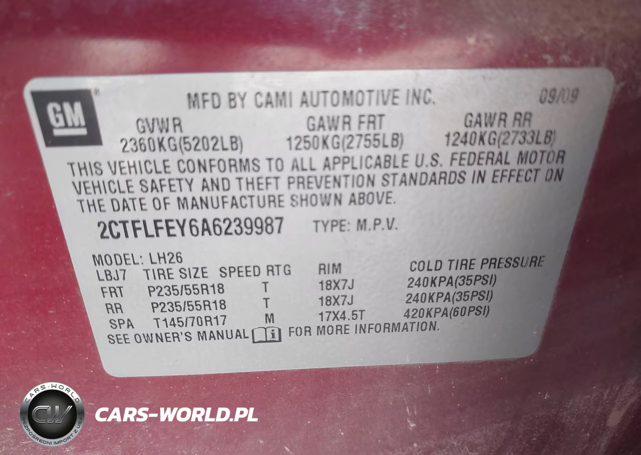 2010 GMC Terrain Slt-1 VIN:2CTFLFEY6A6239987 - 9