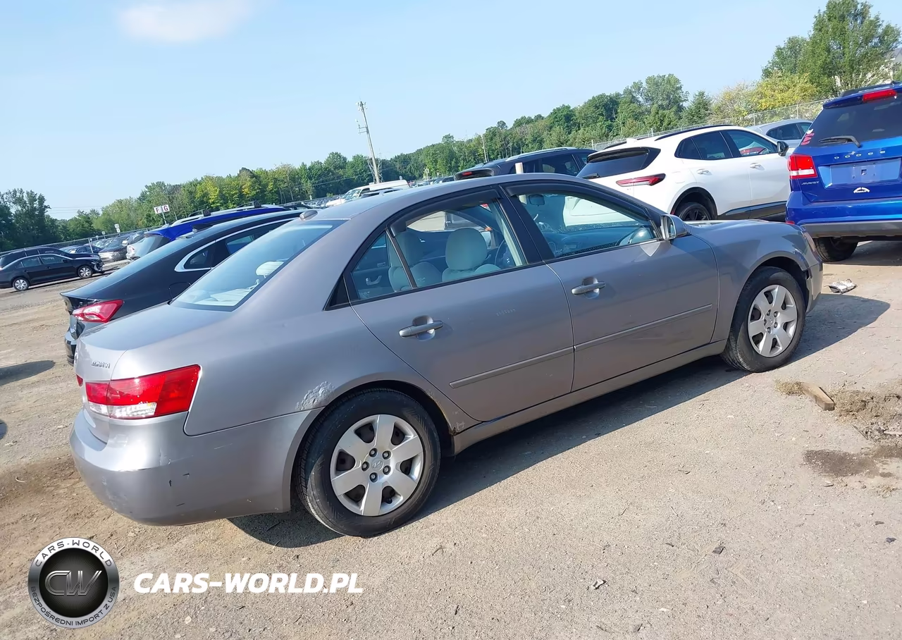 2007 Hyundai Sonata Gls VIN:5NPET46C27H264646 - 4