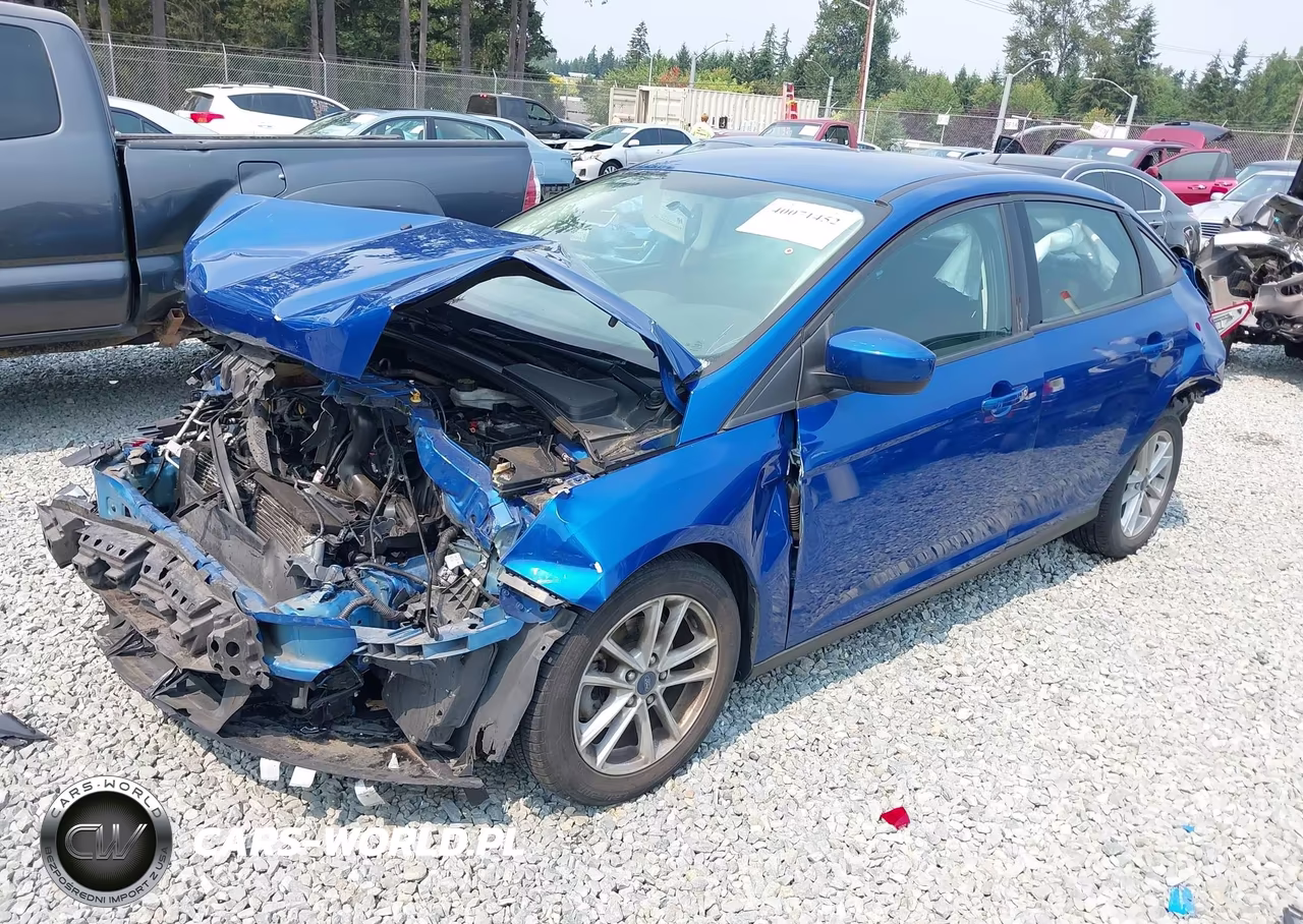 2018 Ford Focus Se VIN:1FADP3F24JL212963 - 2