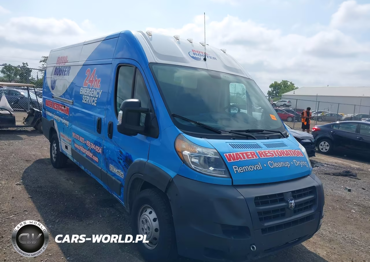 2017 Ram Promaster 3500 Cargo Van High Roof 159 Wb Ext