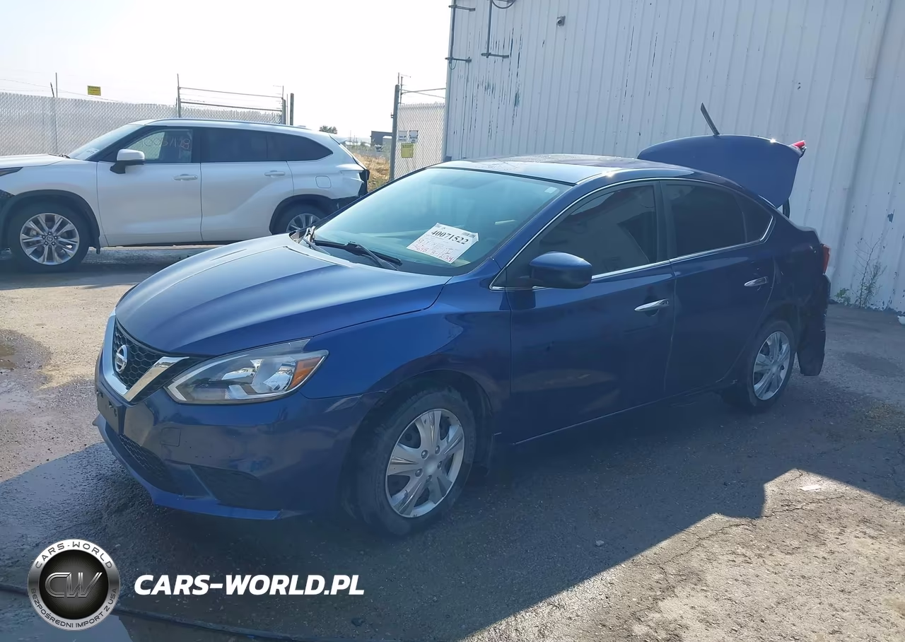 2017 Nissan Sentra Sv VIN:3N1AB7AP8HL661389 - 2