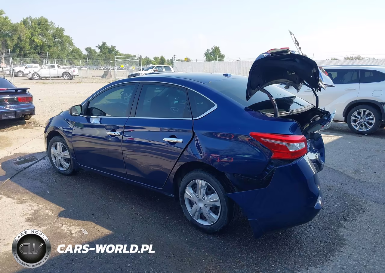2017 Nissan Sentra Sv VIN:3N1AB7AP8HL661389 - 3