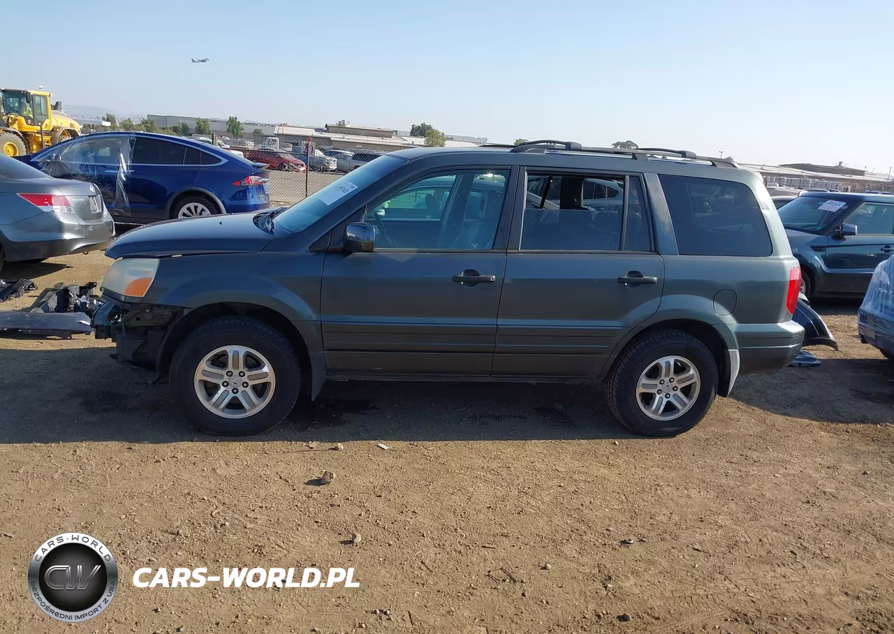 2003 Honda Pilot Ex-L VIN:2HKYF18543H596938 - 15