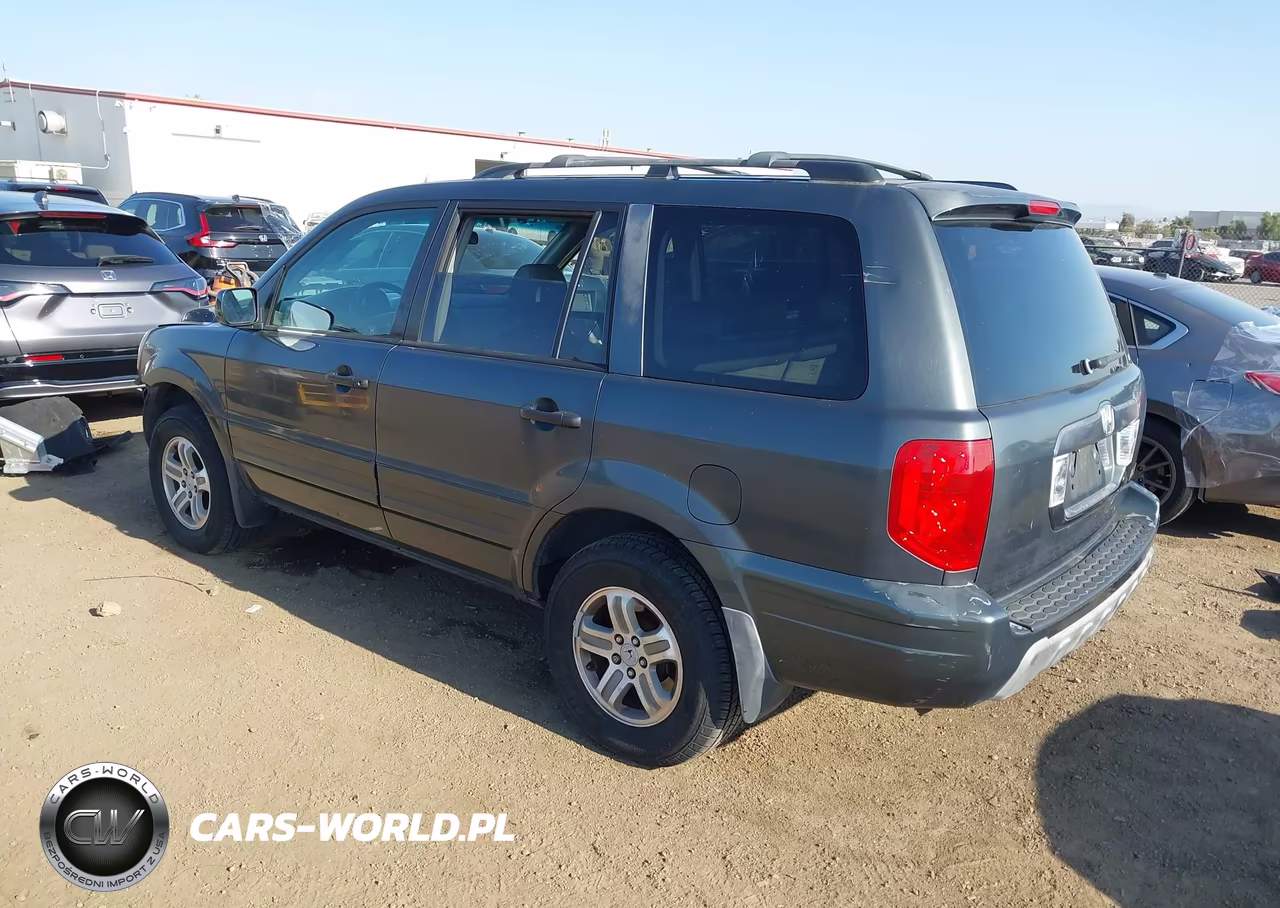 2003 Honda Pilot Ex-L VIN:2HKYF18543H596938 - 3