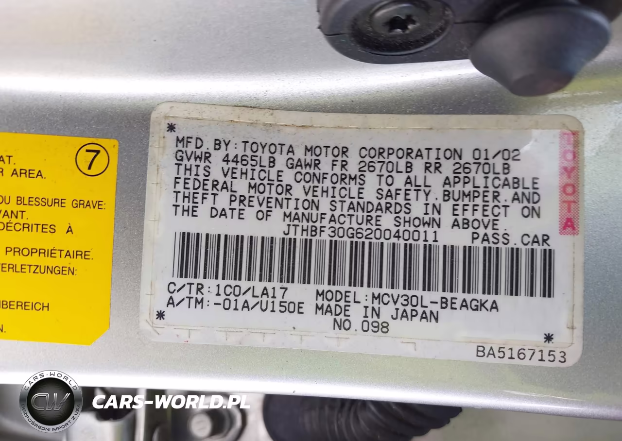 2002 Lexus Es 300 VIN:JTHBF30G620040011 - 9