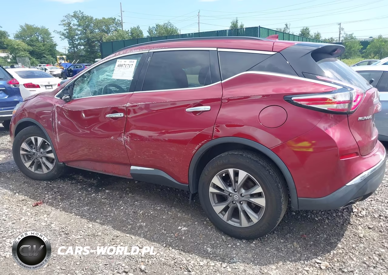 2018 Nissan Murano Sv VIN:5N1AZ2MG1JN117308 - 3