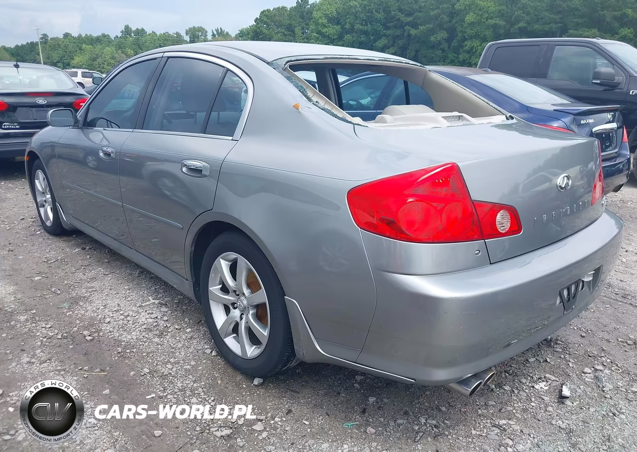 2005 Infiniti G35X VIN:JNKCV51F45M305708 - 3
