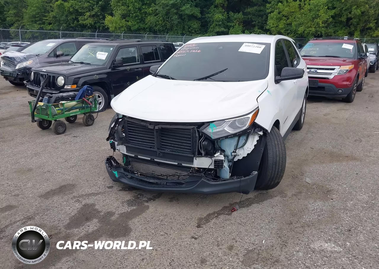 2020 Chevrolet Equinox Fwd Ls VIN:3GNAXHEV2LS618461 - 2