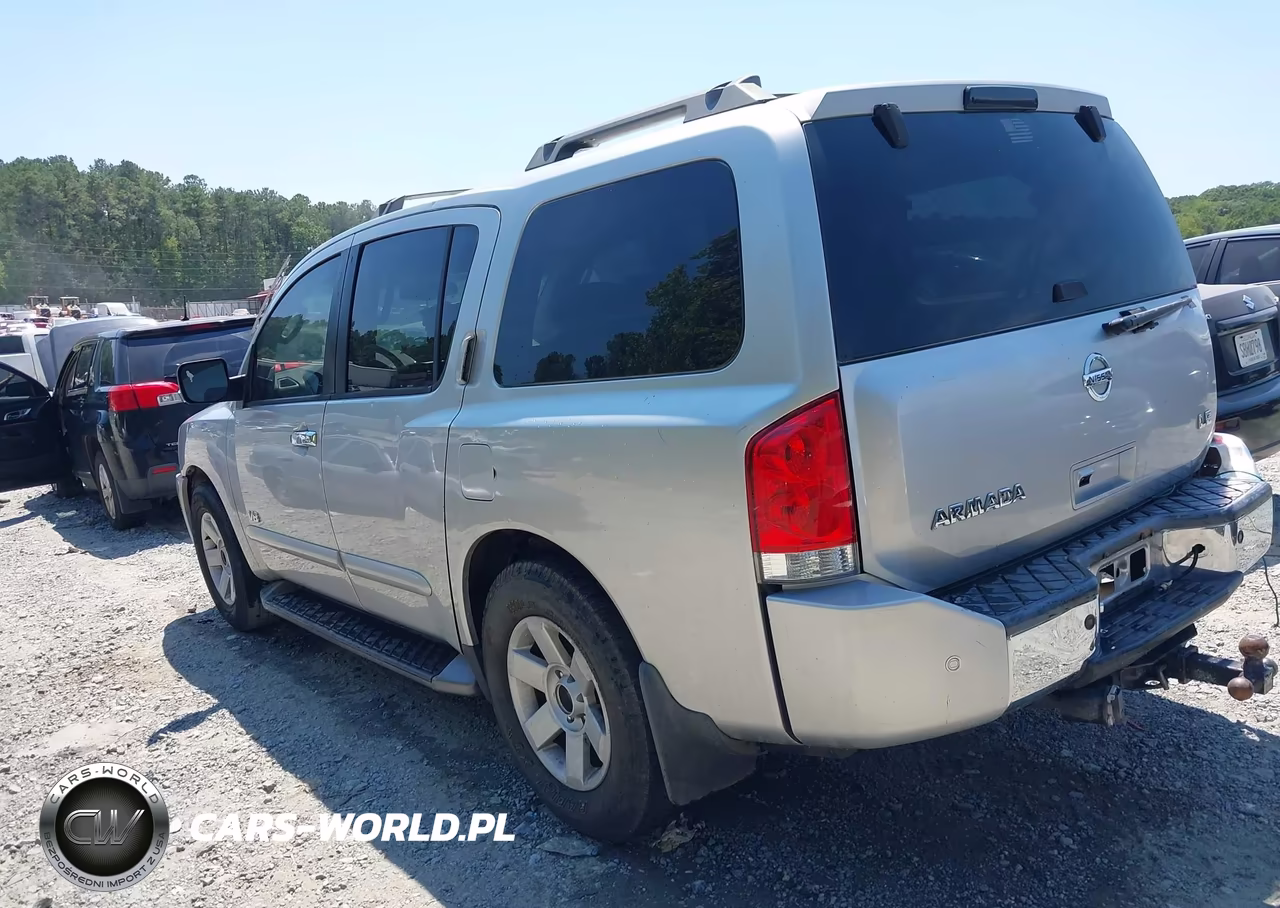 2005 Nissan Armada Le VIN:5N1AA08A95N709966 - 3