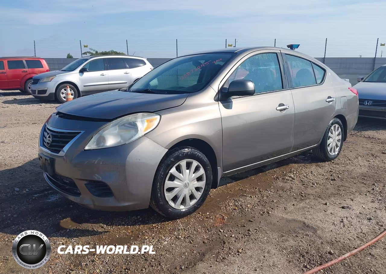 2014 Nissan Versa 1.6 Sv VIN:3N1CN7AP1EL829093 - 2