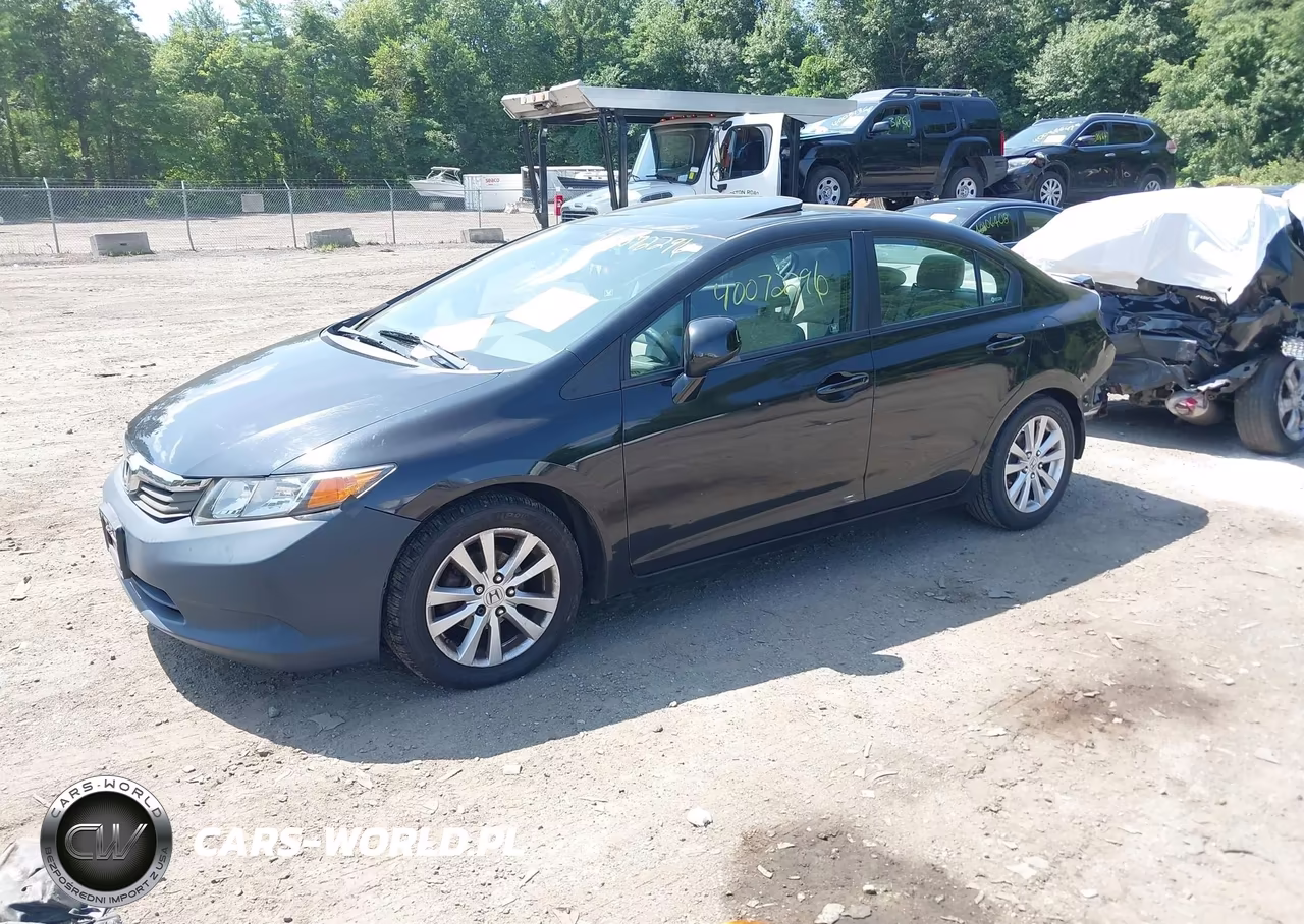 2012 Honda Civic Ex VIN:19XFB2F86CE370894 - 2