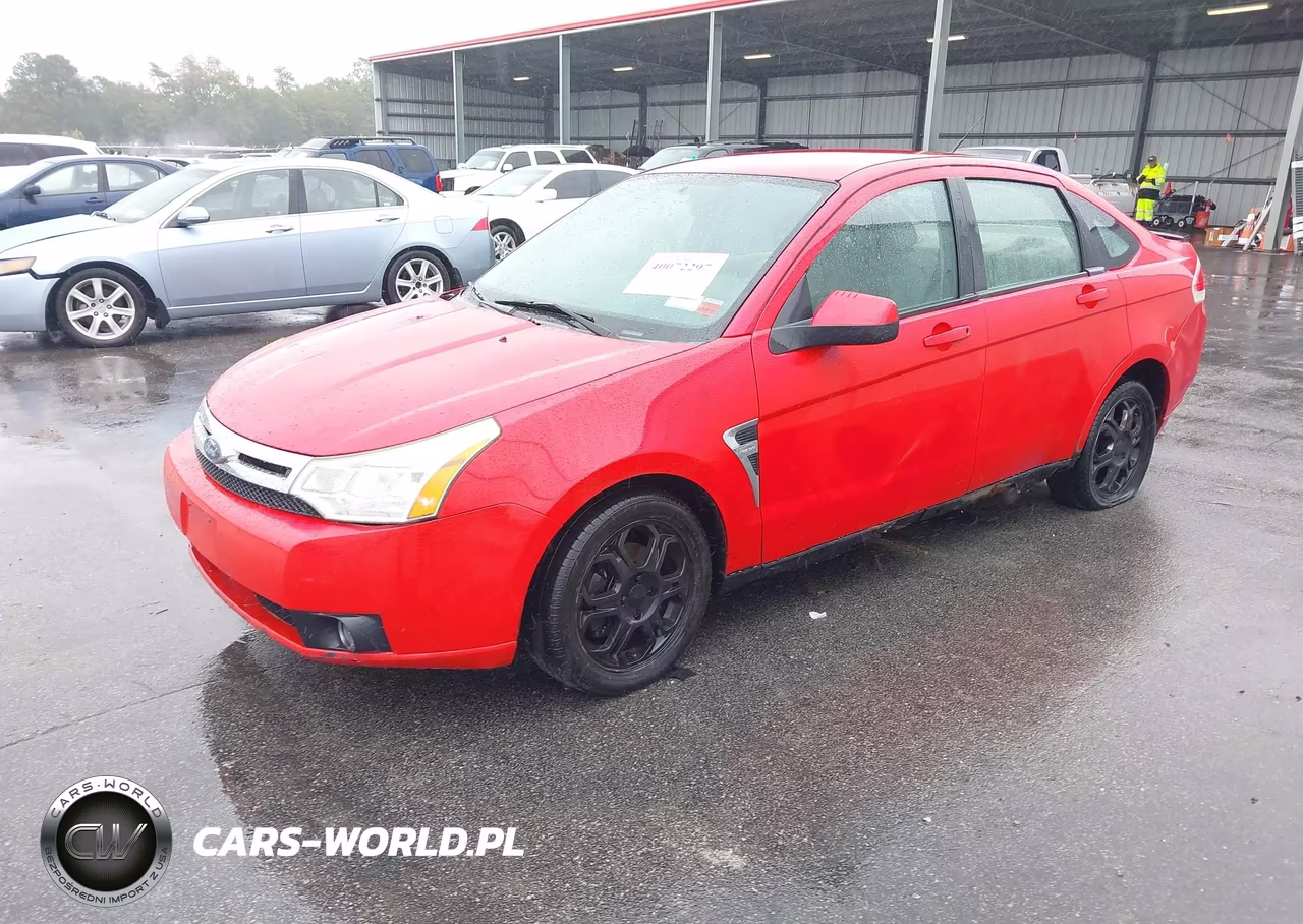 2008 Ford Focus Se-Ses VIN:1FAHP35N98W140132 - 2