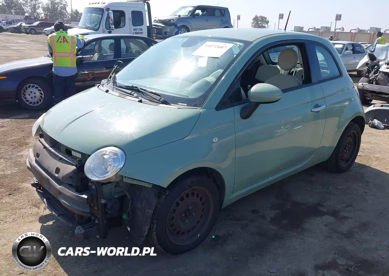 2014 Fiat 500 Pop VIN:3C3CFFAR3ET275632 - 2
