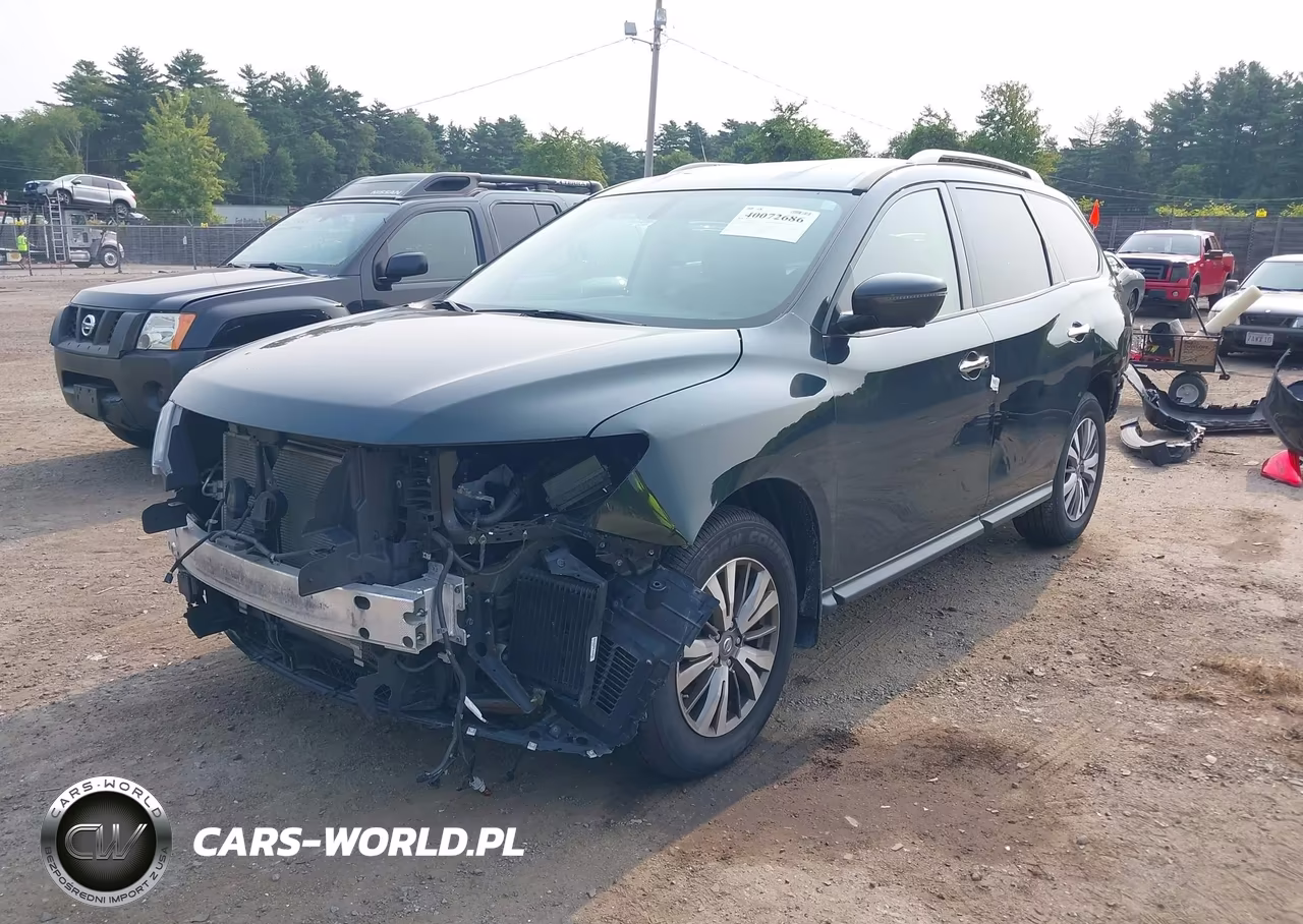 2019 Nissan Pathfinder Sl VIN:5N1DR2MM6KC583350 - 2