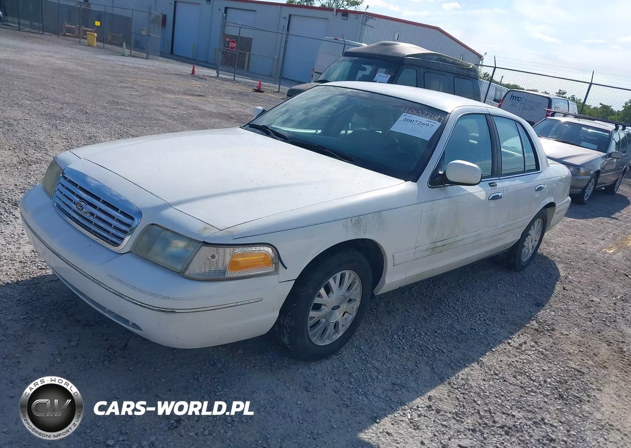 2003 Ford Crown Victoria Lx VIN:2FAHP74W43X162604 - 2