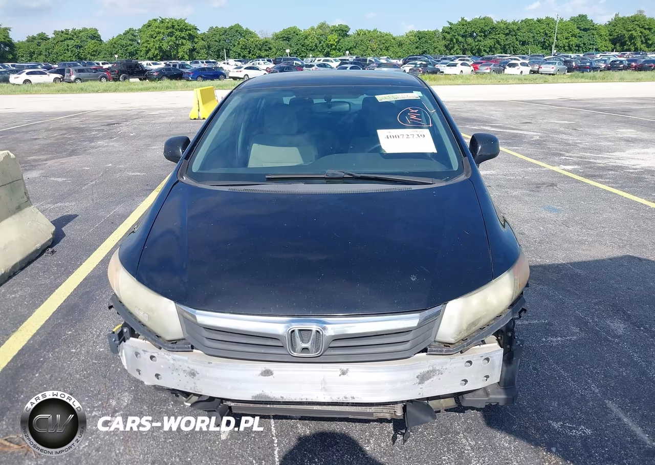 2012 Honda Civic Lx VIN:19XFB2F53CE007443 - 6