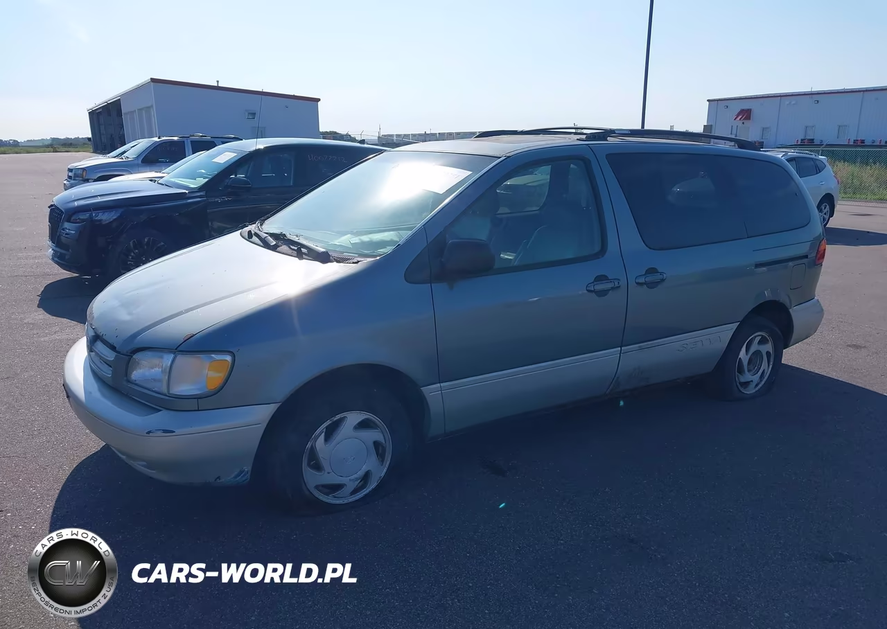1998 Toyota Sienna Xle VIN:4T3ZF13C9WU037005 - 2