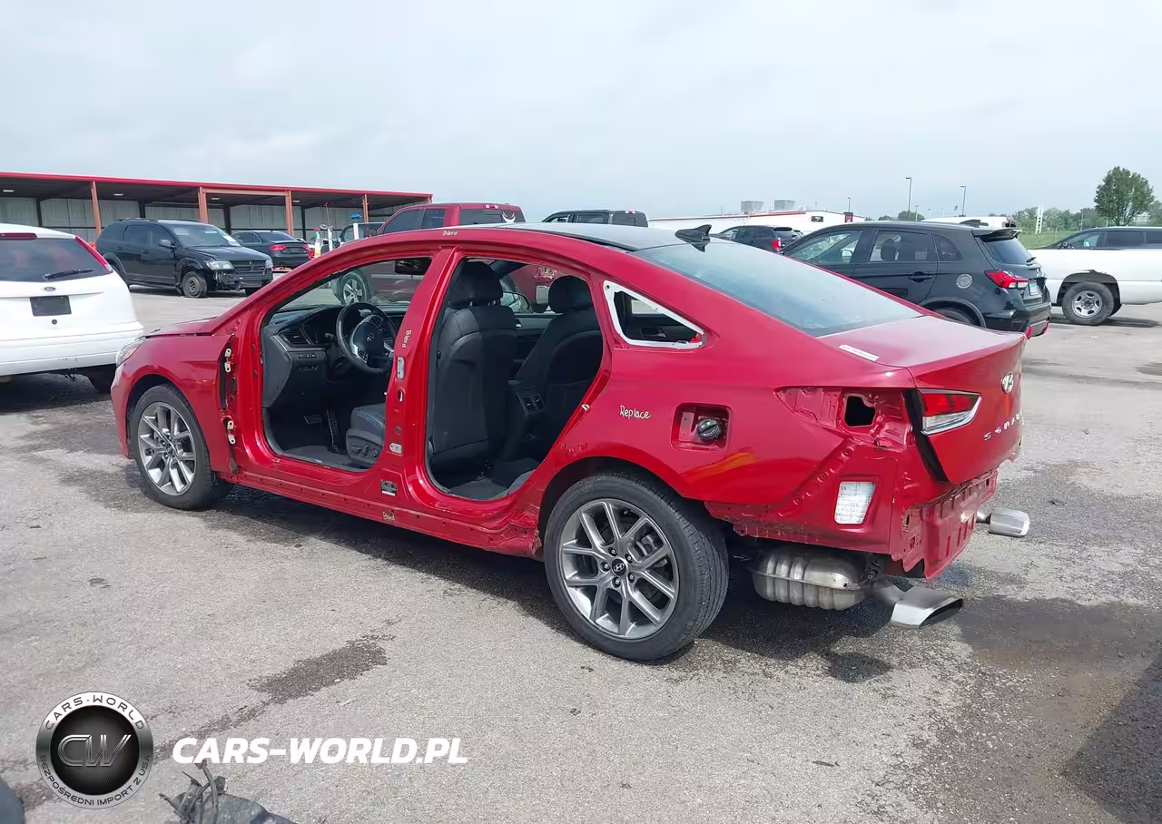 2019 Hyundai Sonata Limited Turbo VIN:5NPE34AB6KH745670 - 3