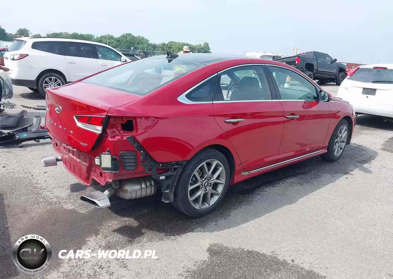 2019 Hyundai Sonata Limited Turbo VIN:5NPE34AB6KH745670 - 4