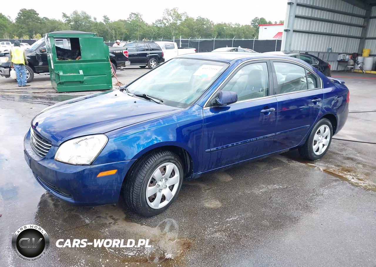 2007 Kia Optima Lx VIN:KNAGE123875145472 - 2