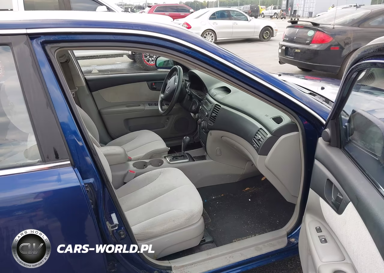 2007 Kia Optima Lx VIN:KNAGE123875145472 - 5