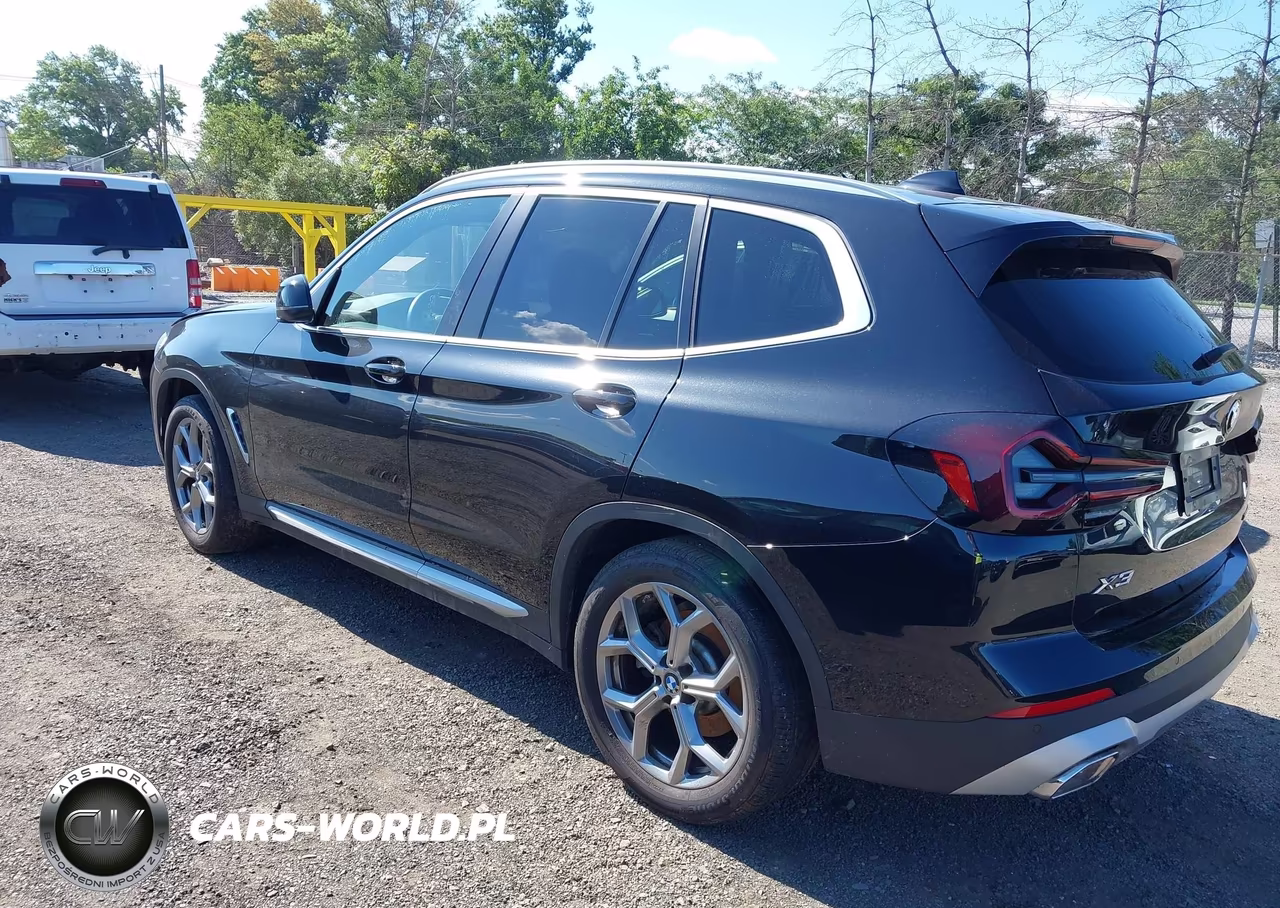 2022 BMW X3 xDrive30I VIN:5UX53DP02N9J40515 - 3