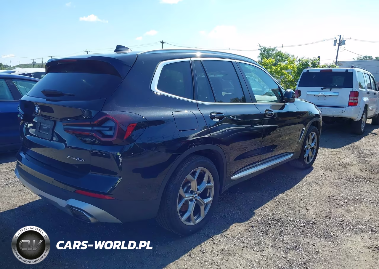 2022 BMW X3 xDrive30I VIN:5UX53DP02N9J40515 - 4