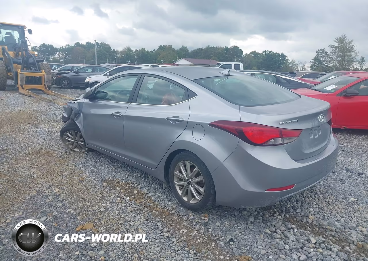 2015 Hyundai Elantra Se VIN:5NPDH4AE1FH617317 - 3
