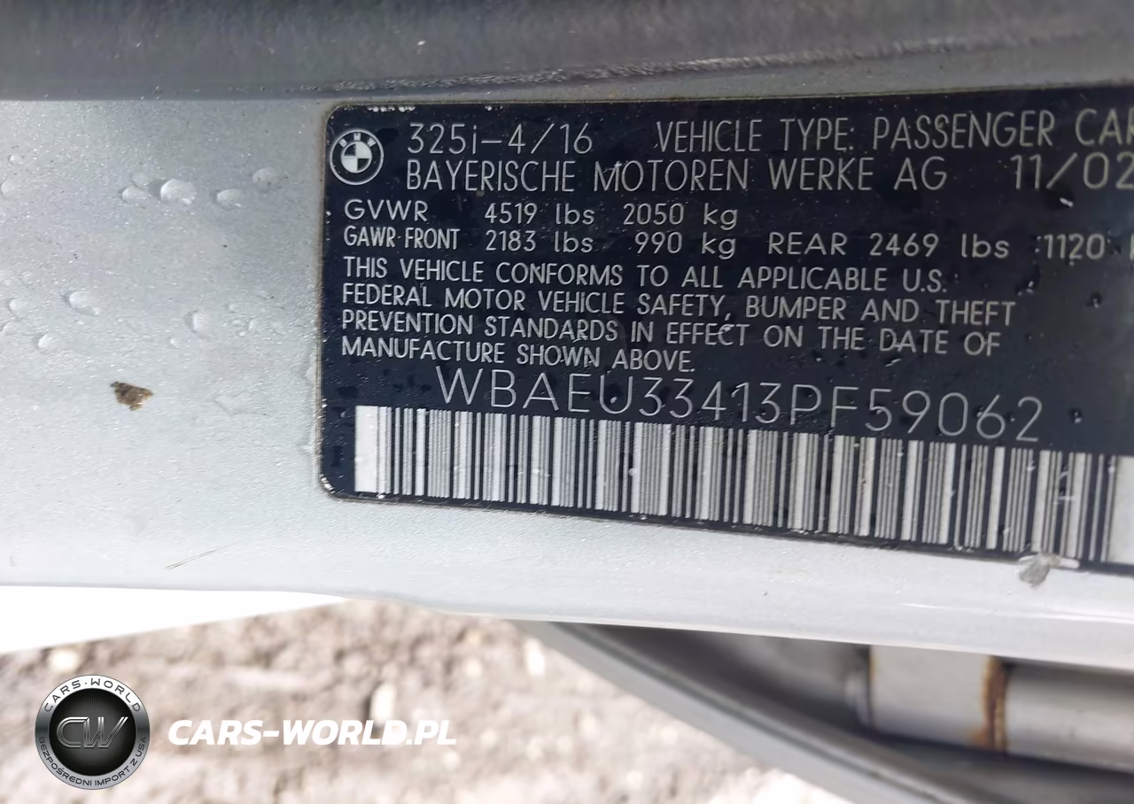 2003 BMW 325Xi VIN:WBAEU33413PF59062 - 9