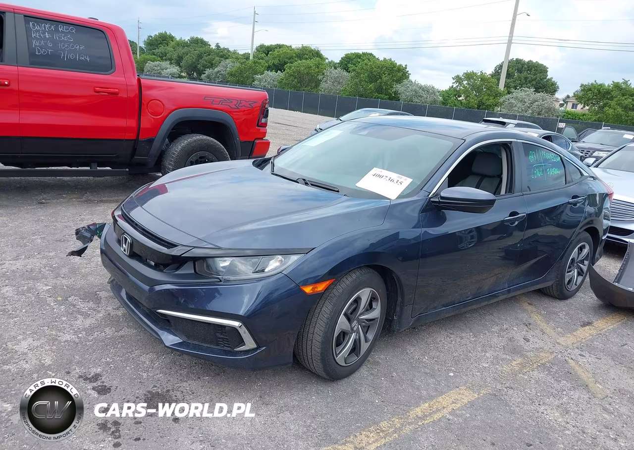 2021 Honda Civic Lx VIN:2HGFC2F68MH532432 - 2
