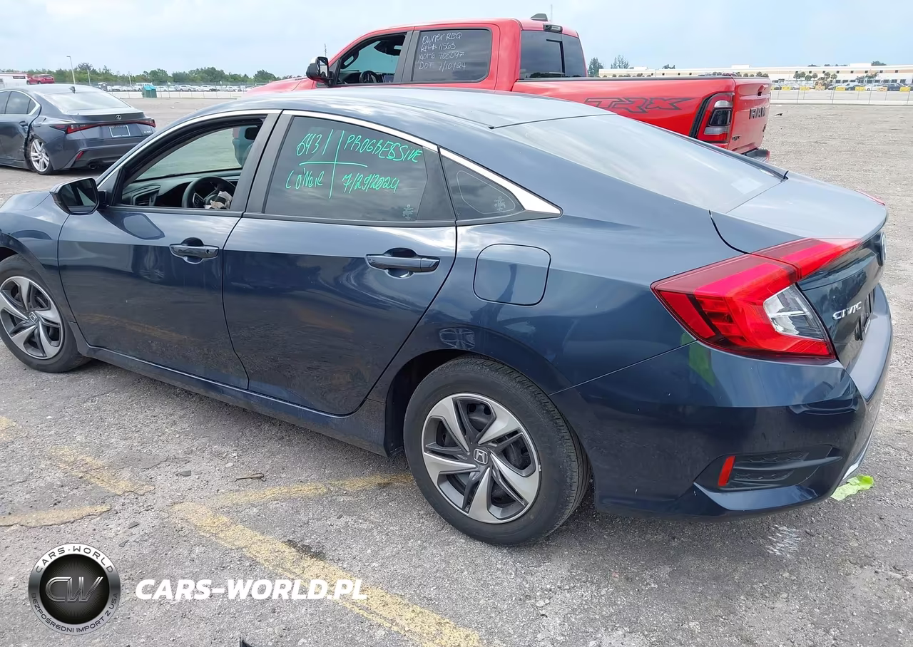 2021 Honda Civic Lx VIN:2HGFC2F68MH532432 - 3