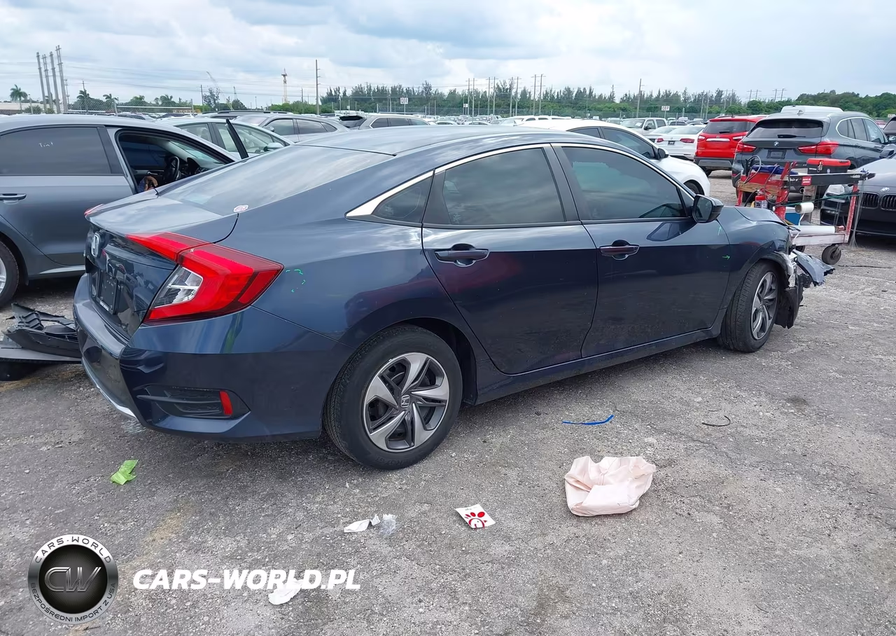 2021 Honda Civic Lx VIN:2HGFC2F68MH532432 - 4