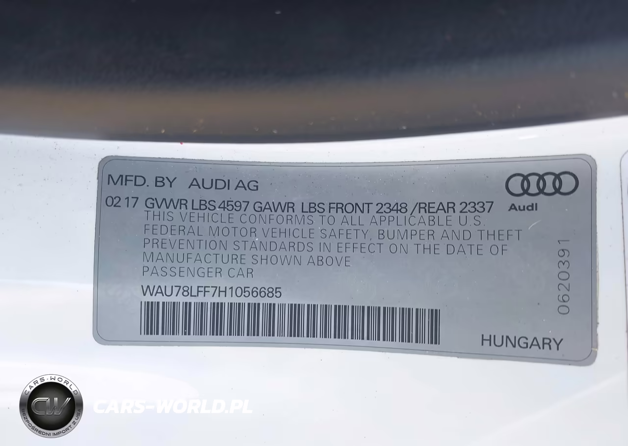 2017 Audi A3 2.0T Premium VIN:WAU78LFF7H1056685 - 9
