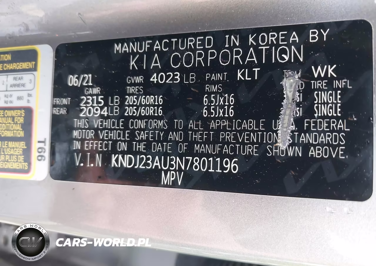 2022 Kia Soul Lx VIN:KNDJ23AU3N7801196 - 9