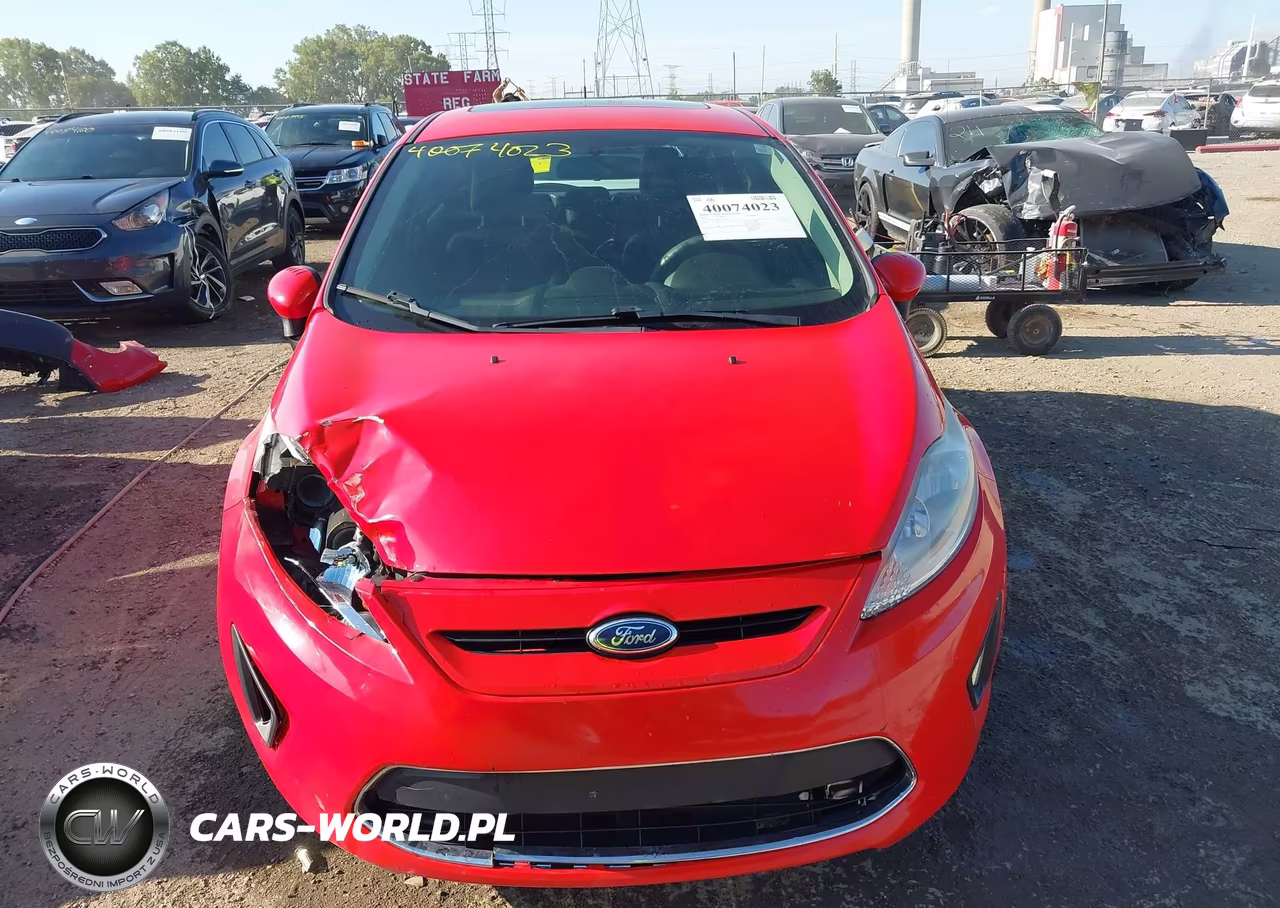 2012 Ford Fiesta Se VIN:3FADP4EJ0CM161347 - 12
