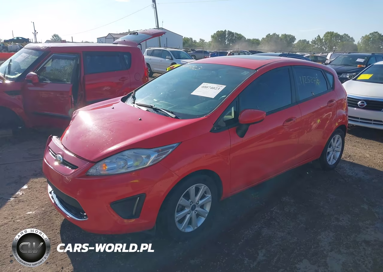 2012 Ford Fiesta Se VIN:3FADP4EJ0CM161347 - 2