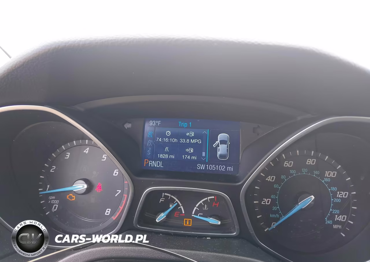 2014 Ford Focus Se VIN:1FADP3F20EL275368 - 7
